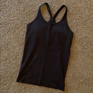 Lululemon tank, charcoal